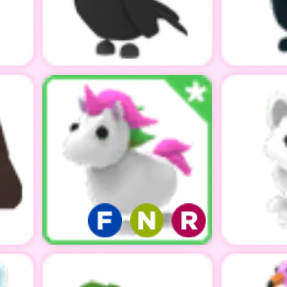 ROBLOX NEON rideable flyable unicorn